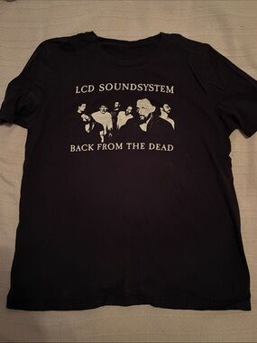 LCD Soundsystem Black 'Back From The Dead' Graphic Tee